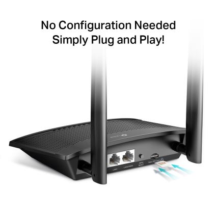 TP-Link TL-MR100 4G LTE -reititin, 300 Mbps Wireless N Wi-Fi