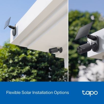 TP-Link - Ulkoinen aurinkokamera anturilla IP65 Wi-Fi