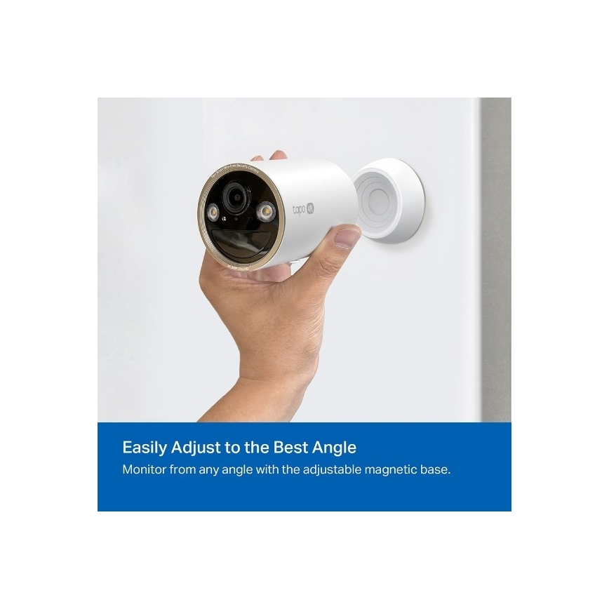 TP-Link - Ulkokamera 10000 mAh IP66 Wi-Fi