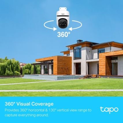 TP-Link - Ulkokamera anturilla IP65 Wi-Fi