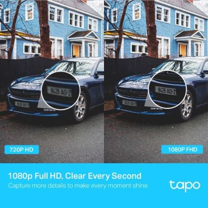 TP-Link - Ulkokamera anturilla IP65 Wi-Fi