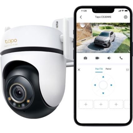 TP-Link - Ulkokamera anturilla IP66 Wi-Fi