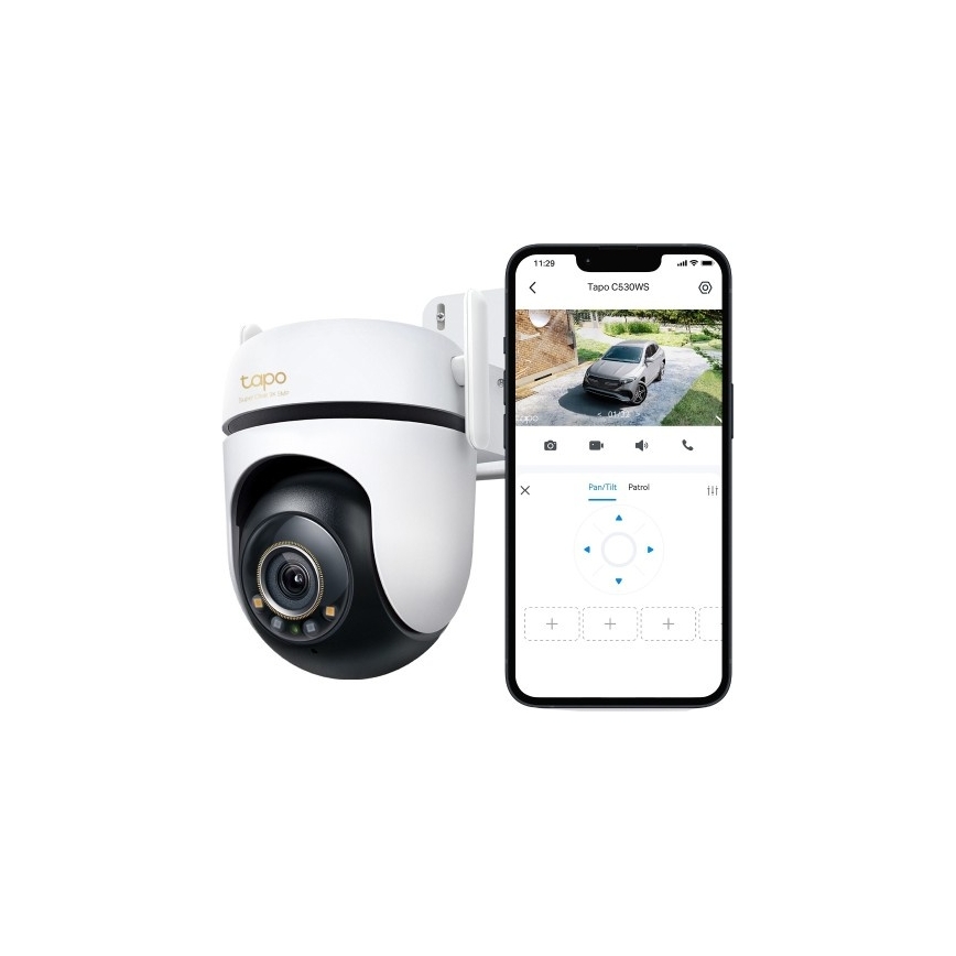 TP-Link - Ulkokamera anturilla IP66 Wi-Fi