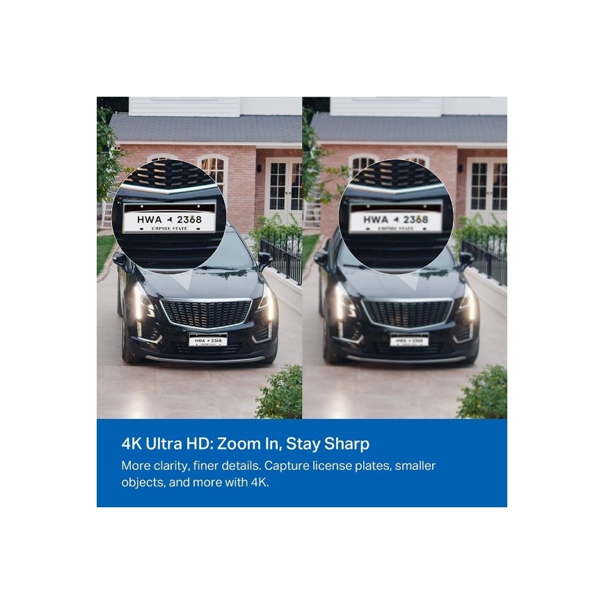 TP-Link - Ulkokäyttöinen aurinkokamera IP66 Wi-Fi