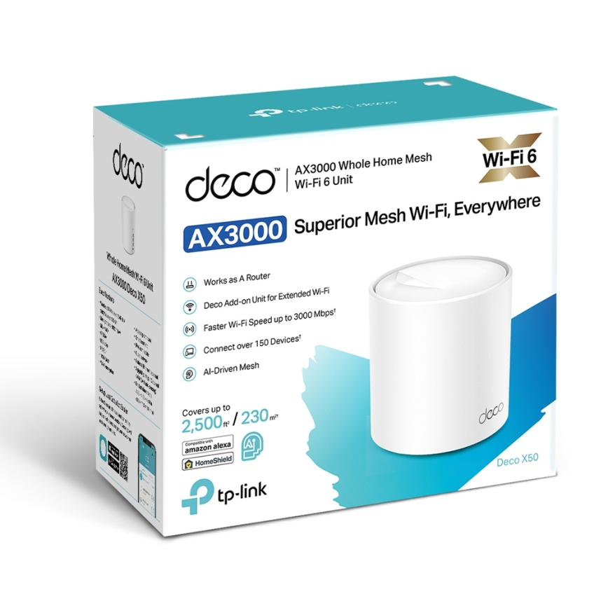 TP-Link - Wi-Fi 6 mesh-järjestelmä koko kotiin