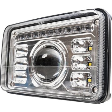 Traktorin LED-etuvalo LED/69W/10-30V IP69 5700K suorakulmainen