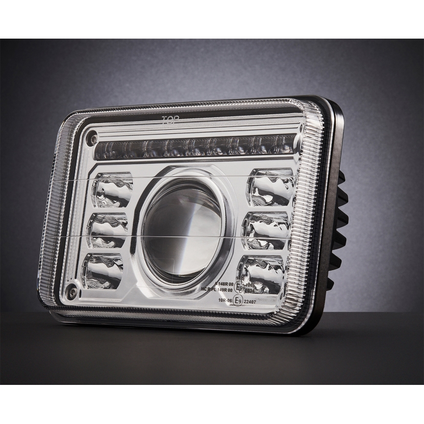 Traktorin LED-etuvalo LED/69W/10-30V IP69 5700K suorakulmainen