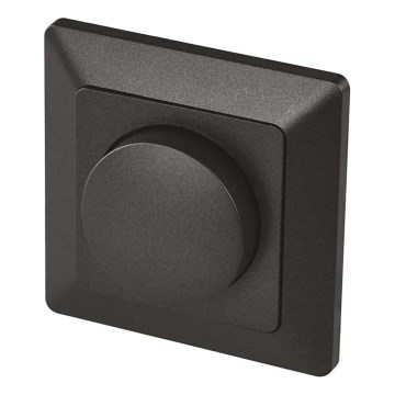 Triac pyörivä himmennin 110W/230V antrasiitti