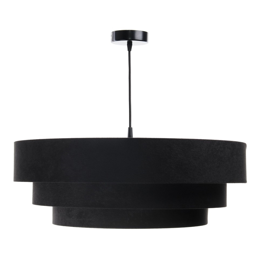 Riippuvalaisin TRINITI 1xE27/60W/230V musta/kulta