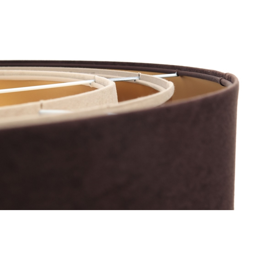 Riippuvalaisin TRINITI 1xE27/60W/230V ruskea/kulta/beige