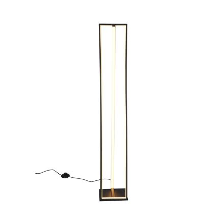 Trio - LED Himennettävä lattiavalaisin EDGE LED/26W/230V 2300/3000/4000K musta/kulta