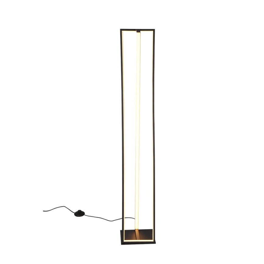 Trio - LED Himennettävä lattiavalaisin EDGE LED/26W/230V 2300/3000/4000K musta/kulta