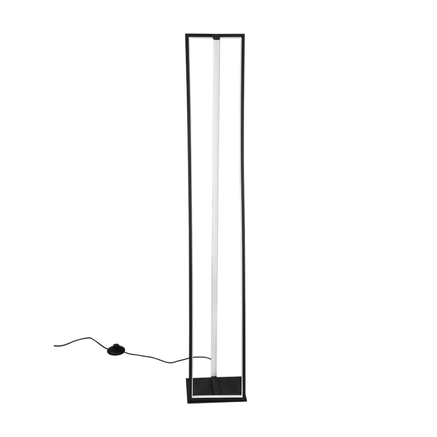 Trio - LED Himennettävä lattiavalaisin EDGE LED/26W/230V 2300/3000/4000K musta/kulta