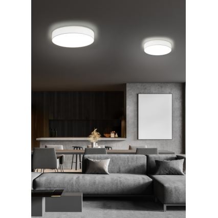 Trio - Himmennettävä LED-kattovalaisin LUGANO LED/22W/230V 3000K halkaisija 40 cm valkoinen