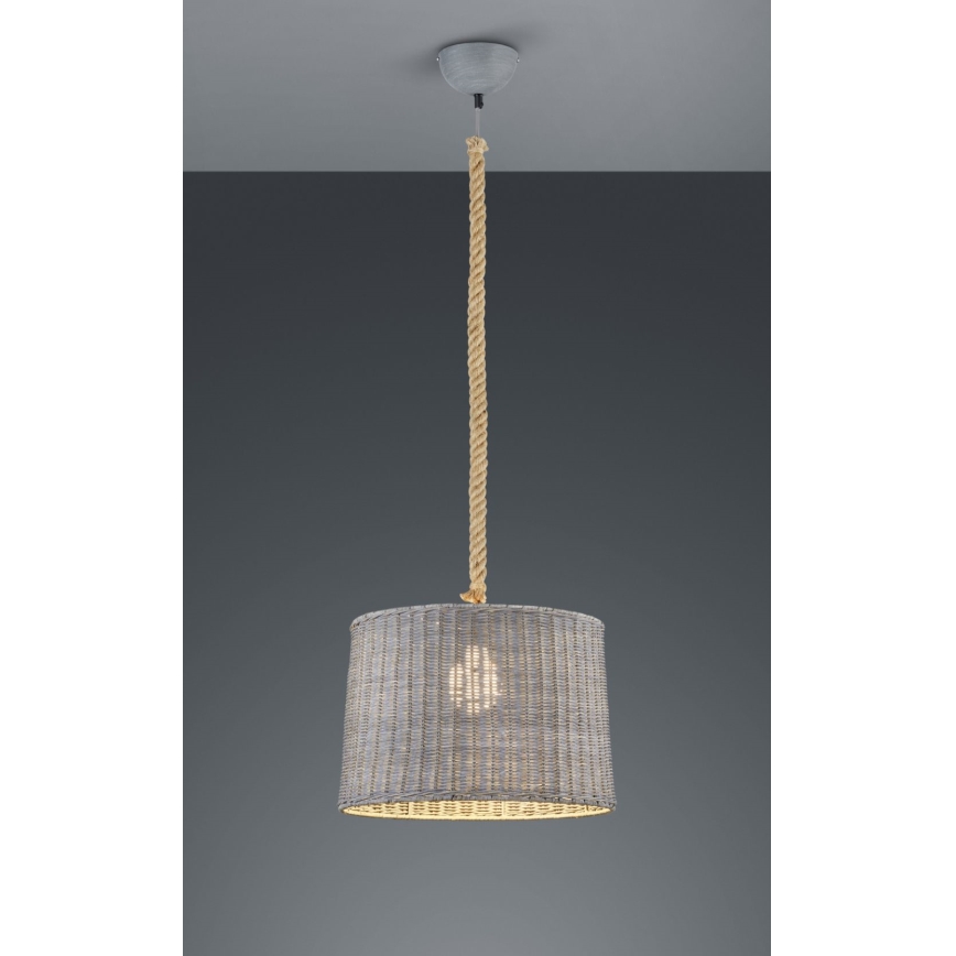 Trio - Kattokruunu johdossa ROTIN 1xE27/42W/230V