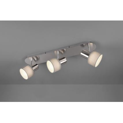 Trio - Kohdevalo WAILER 3xGU10/5W/230V mattakromi