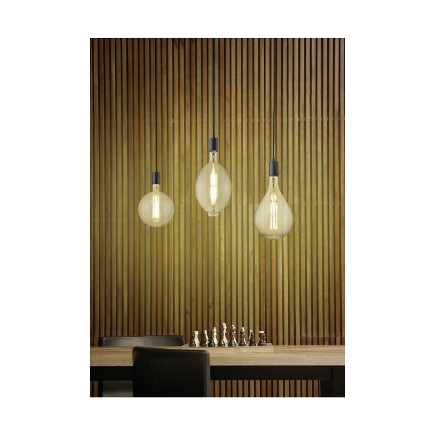 Trio - LED Himmennettävä kattokruunu johdossa GINSTER 3xE27/8W/230V