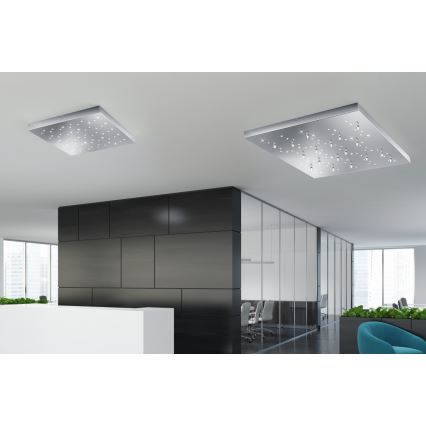 Trio - LED himmennettävä kattovalaisin TITUS LED/36W/230V 3000-6000K + kaukosäädin