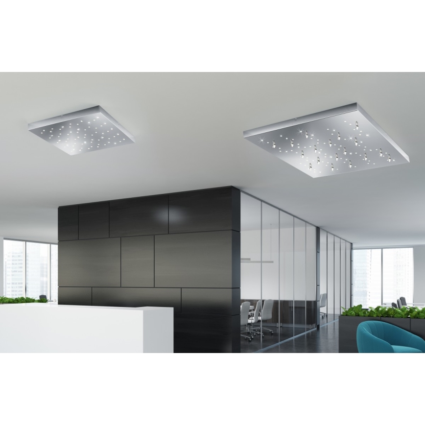 Trio - LED himmennettävä kattovalaisin TITUS LED/36W/230V 3000-6000K + kaukosäädin