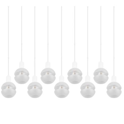 Trio - MELA kaapeliriippuvalaisin 9xE14/25W/230V valkoinen