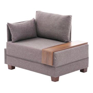 TULA kulmanojatuoli, ruskea, vasen