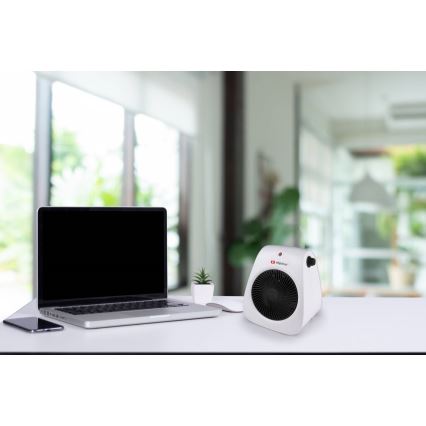 Tuuletin lämmityselementin kanssa 1000/2000W/230V