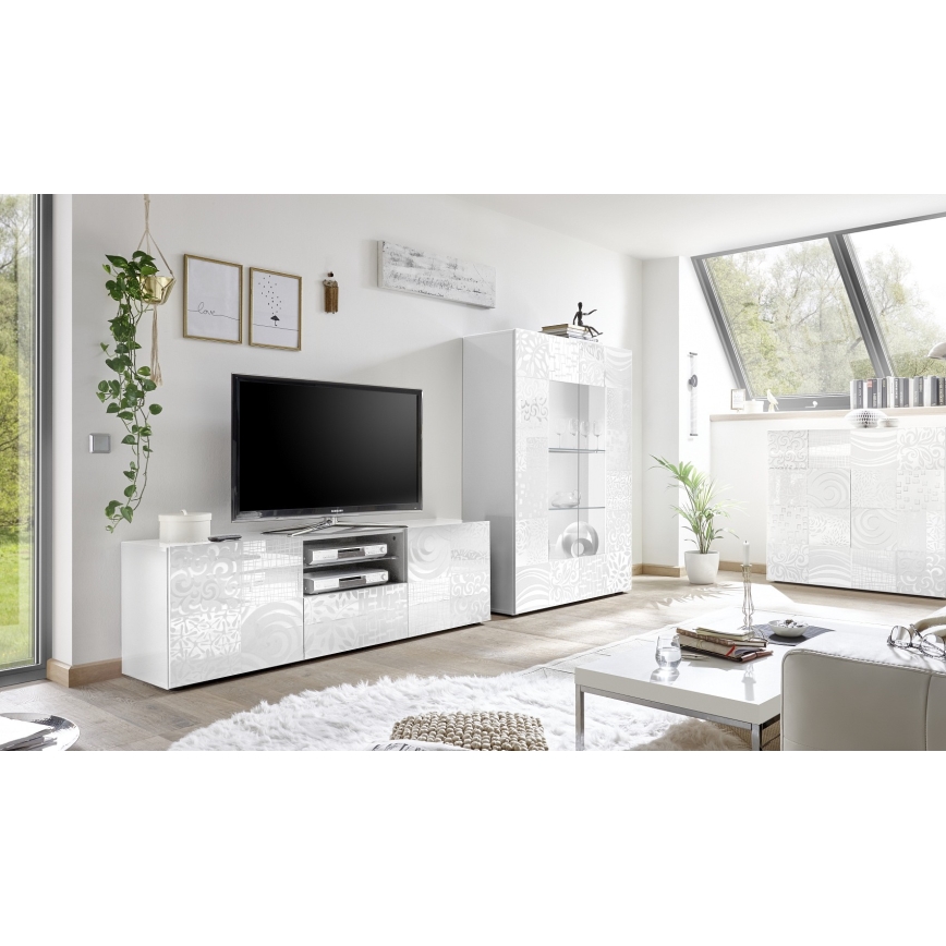TV-taso ARIA, valkoinen
