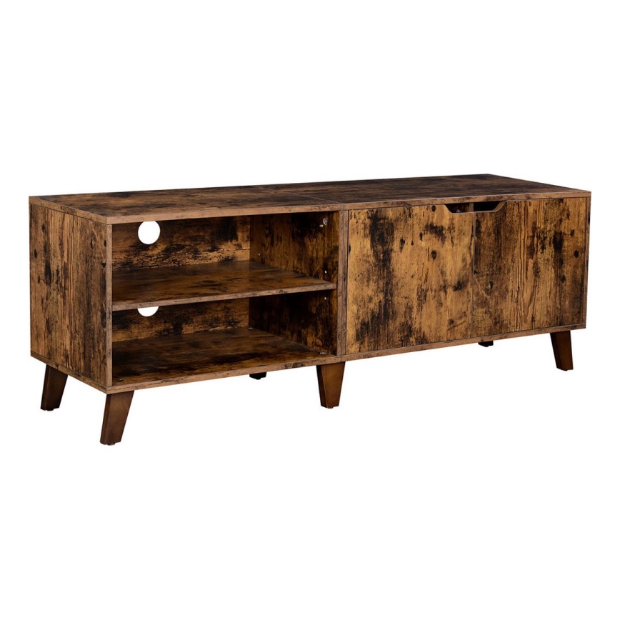 TV-taso BASTOR ruskea/musta