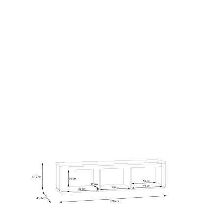 TV-taso INAR, ruskea