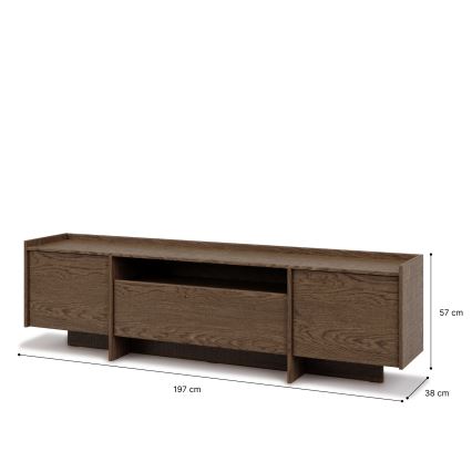 TV-taso KEMI 197x57 cm tammi