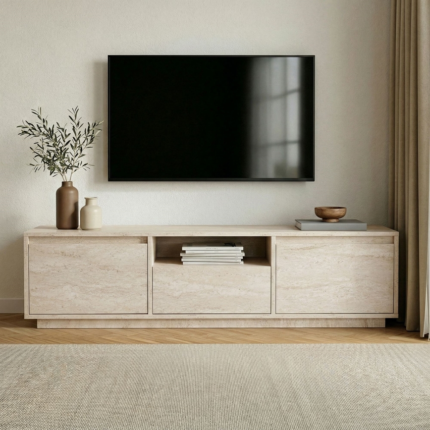 TV-taso KREDE 160x30 cm beige