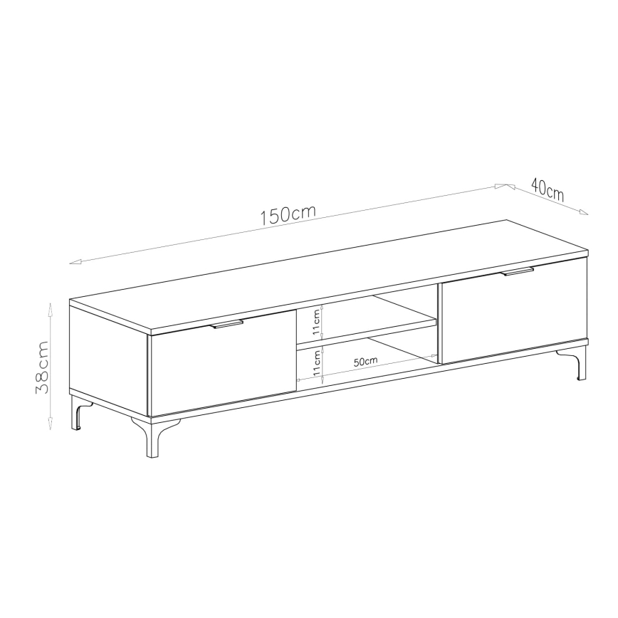 TV-taso LORA beige
