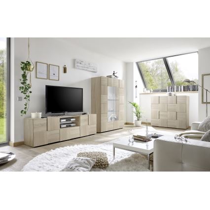 TV-taso SERIAN sonoma-tammi