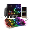 Twinkly - LED RGB Ulkotila himmennettävä nauha DOTS 400xLED 20 m IP44 Wi-Fi