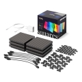 Twinkly - SETTI 6xLED RGB Himmennyspaneeli SQUARES 64xLED 16x16 cm Wi-Fi