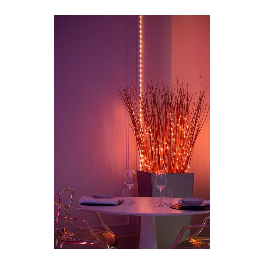 Twinkly - LED RGB Himmennettävä nauha DOTS 60xLED 3 m Wi-Fi USB