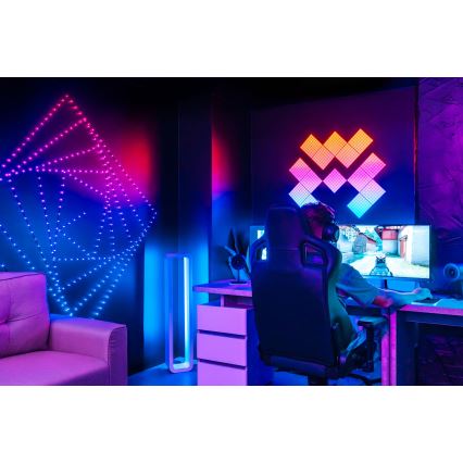 Twinkly - LED RGB Himmennettävä joulukoristevalosarja DOTS 60xLED 7 m USB Wi-Fi