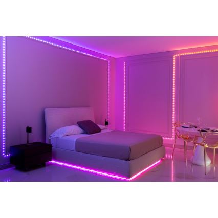 Twinkly - LED RGB Himmennettävä joulukoristevalosarja DOTS 60xLED 7 m USB Wi-Fi