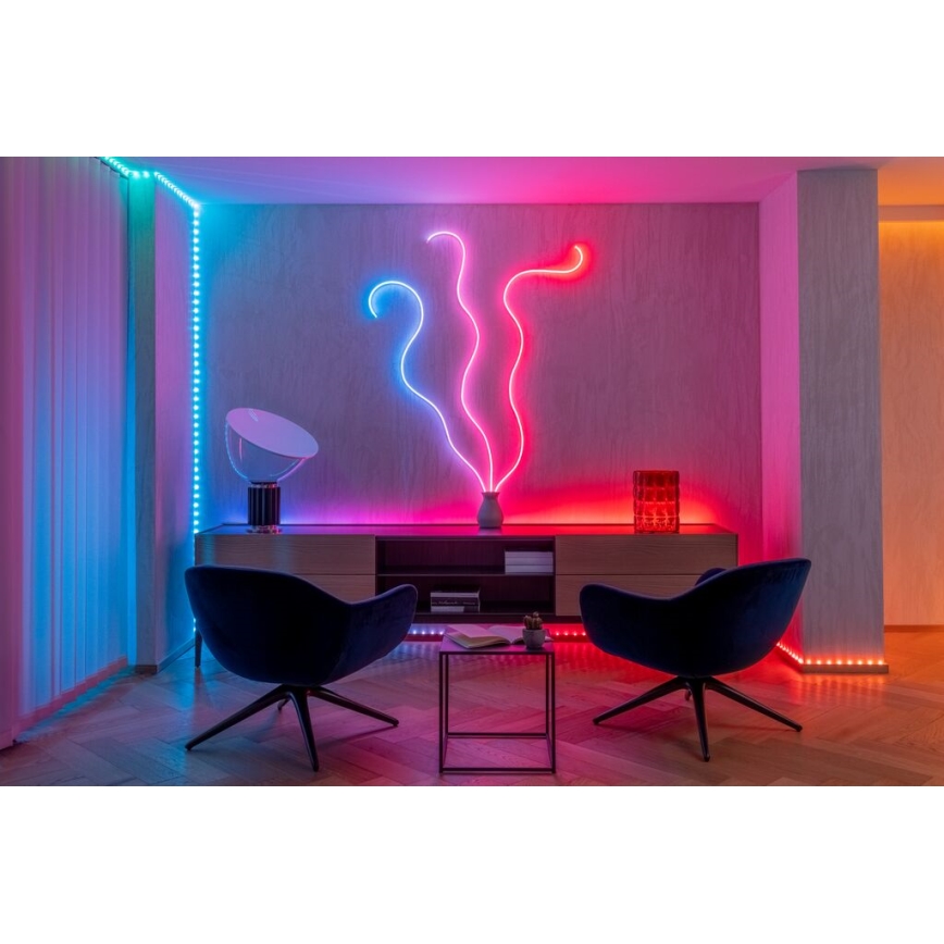 Twinkly - LED RGB Himmennettävä nauha FLEX 200xLED 2 m Wi-Fi