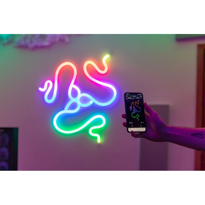 Twinkly - himmennettävä RGB-LED-nauha FLEX 300×LED 3 m Wi-Fi