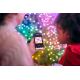 Twinkly - LED RGB Himmennettävä Jouluketju CANDIES 200xLED 14 m USB Wi-Fi
