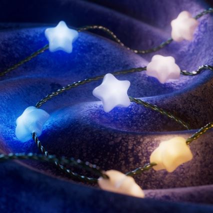 Twinkly - himmennettävä RGB-LED-valosarja CANDIES, 200 LEDiä, 14 m, USB, Wi-Fi