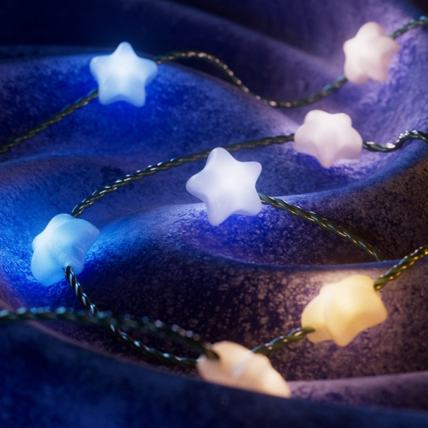 Twinkly - himmennettävä RGB-LED-valosarja CANDIES, 200 LEDiä, 14 m, USB, Wi-Fi