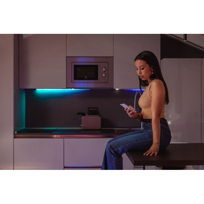 Twinkly - LED RGB Pidennys himmennettävä nauha LINE 100xLED 1,5 m Wi-Fi