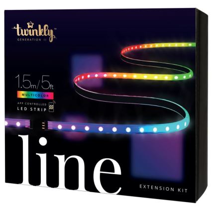 Twinkly - LED RGB Pidennys himmennettävä nauha LINE 100xLED 1,5 m Wi-Fi