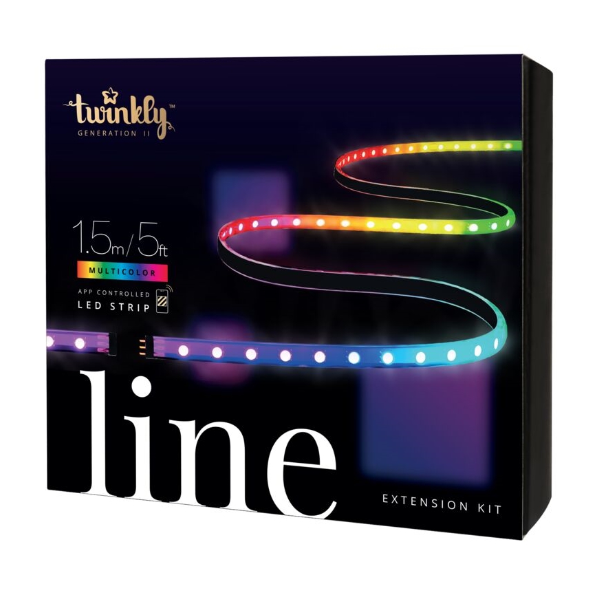 Twinkly - LED RGB Pidennys himmennettävä nauha LINE 100xLED 1,5 m Wi-Fi