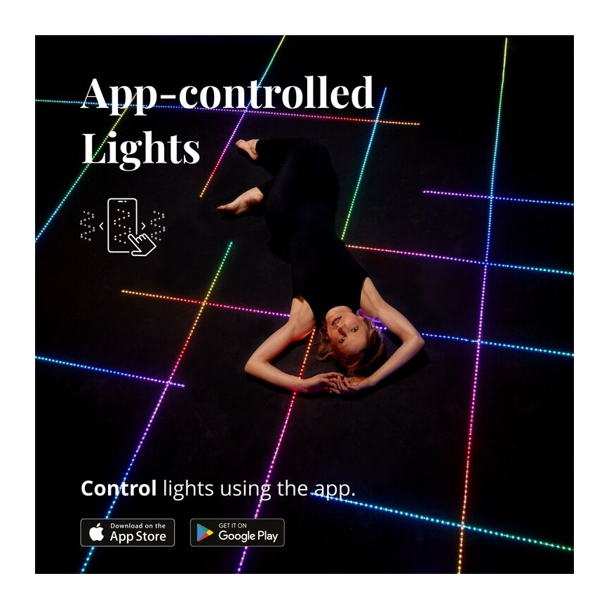 Twinkly - LED RGB Himmennettävä nauha LINE 100xLED 1,5 m Wi-Fi