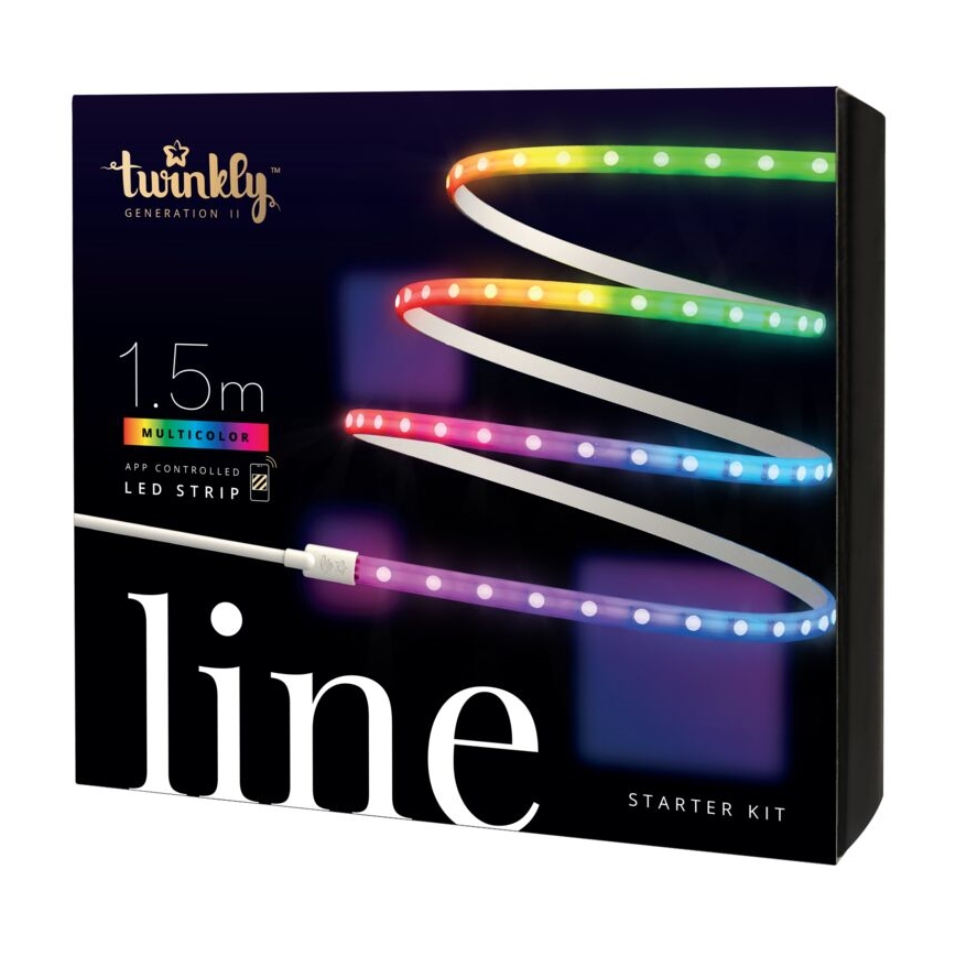 Twinkly - LED RGB Himmennettävä nauha LINE 100xLED 1,5 m Wi-Fi