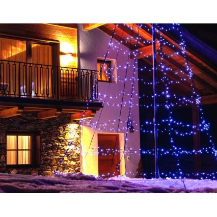 Twinkly - LED RGBW himmennettävä ulkokäyttöön tarkoitettu joulukuusi LIGHT TREE 750xLED 4m IP44 Wi-Fi