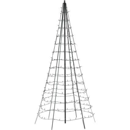 Twinkly - LED RGBW himmennettävä ulkokäyttöön tarkoitettu joulukuusi LIGHT TREE 750xLED 4m IP44 Wi-Fi